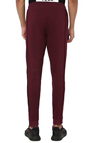 Image of Allen Solly Men's Regular Track Pants (AYJGCURGP583451 Maroon 34)