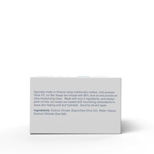 Kiss My Face Soap Bar 3pk Pure Olvo, 4 Ounce