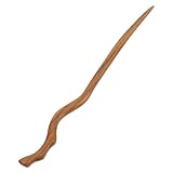 Holibanna 檀木製簪 古風漢服ヘッドドレス レディース用シンプルヘアピン 上質木材製伝統的髪飾り 普段使いからパーティーまで装飾的でエレ