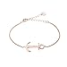 Produktbild PAUL HEWITT Bundle Anker Armkette Anchor Spirit Plated - Armkette Damen Silber 925 (vergoldet mit Rosegold), Anker Armband Frauen + Geschenkverpackung