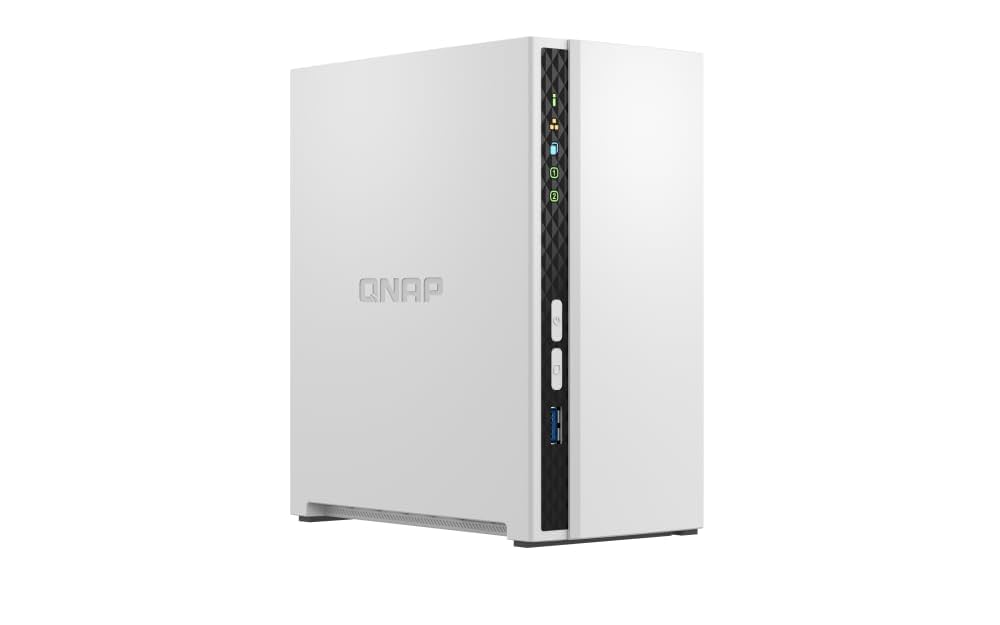 VERGEENO - QNAP TS-233-2G - 2 Bay - 16TB (8TB X 2) Tower
