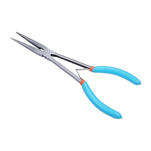 Image of Taparia LN-11 Steel (280mm) Long Nose Econ Plier (Blue and Grey)