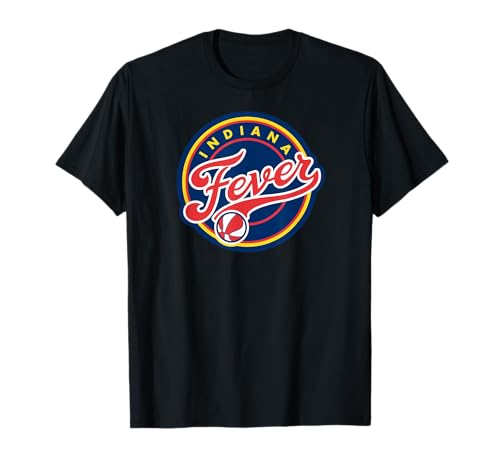 Indiana Fever WNBA Unisex-Adults & Kids Grey T-Shirt Small Short Sleeve Round Neck Loose Fit Modern Logo Triblend Sports Fan