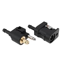 Briny River 1/4 Zoll 6 Mm Barb Männlich Weiblich Kraftstoffleitung Schnellverbinder Kompatibel mit Yamaha Außenbordmotor