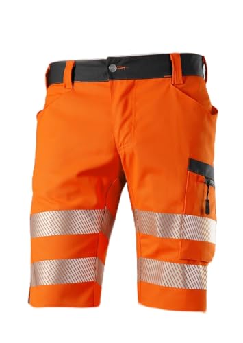Shorts BP finition coupe moderne en poly-coton orange chaud taille 56N
