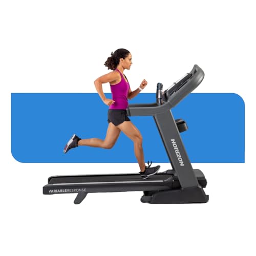 Horizon Fitness 7.8 at Foldable Walking pad, Treadmills for Home, Indoor Walking Running Machine for Home Office Gym and Home Workout Sessions.