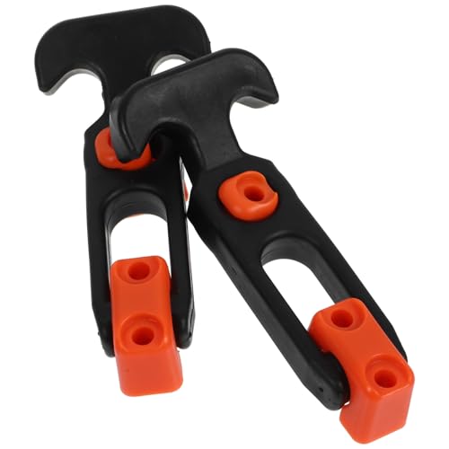 SOLUSTRE 2pcs Car Hood Catches Heavy Duty T-Handle Hasp Toolbox Hasp Latch Replacements Hasp Tool Box Latch Utility Room Latch Handle for Engineering Machine Hoods