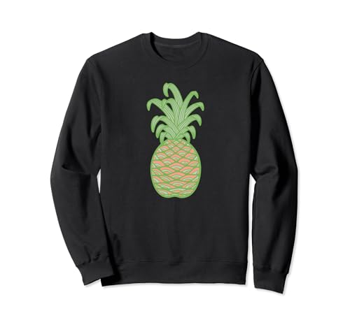 GOOD LUCK PINEAPPLE Hawaiian Juicy Tropical Fruit Sweatshirt