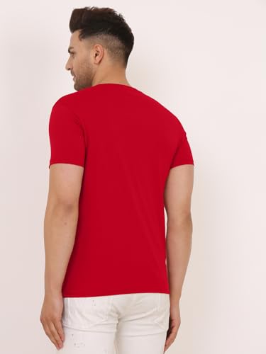Image of LEOTUDE Men's Half Sleeve Regular Fit Tshirt | Tshirt for man
