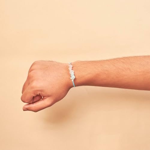 Image of Salty Rakhi for Brother & Bhaiya Bhabhi | Wrist Band Gift Pack for Sister, Bro, Bhaiya and Bhabhi | Bracelet for Men, Women | Fancy Jewellery Combo Gifts | Gift for Rakshabandhan | Traditional Rakhi Gift