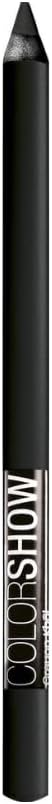 Maybelline New York Maybelline Color Show Khol Liner – 100 Ultra Zwart – Zwart – Oogpotlood