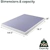 Zinus Walter Standard Profile Metal Smart Box Spring / Mattress Foundation / Wood Slat Support / Easy Assembly