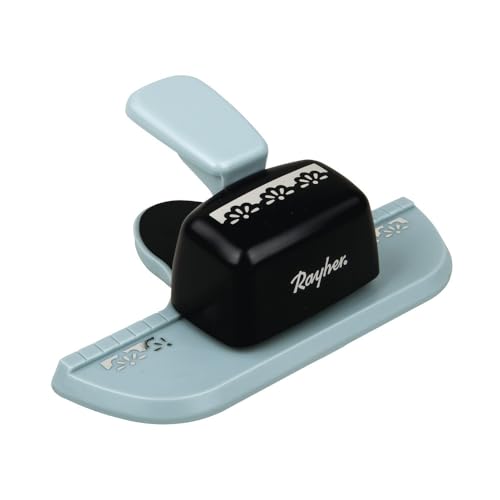 Rayher Perforadora papel cenefa, 4,5 cm, para manualidades papel y cartón 200 g/m², 89757000