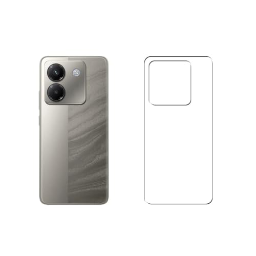 Vaxson 2-Pack Pellicola Protettiva Posteriore compatibile con Xiaomi POCO M7 Pro 5G Back Film Protector Skin Non Vetro Temperato
