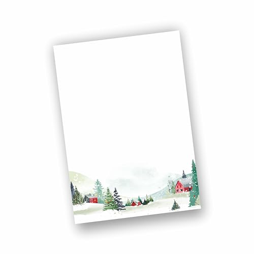 Briefpapier Winterland DIN A5 I 20 Blatt