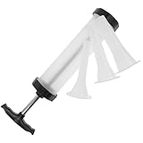 UKCOCO Handlicher Wurstfüller aus Kunststoff Manuell zum Würstchenfüllen Haushaltsgerät Kompakt Langlebig für Küche