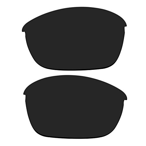 Image of ACOMPATIBLE Replacement Black Polarized Lenses for Oakley Half Jacket 2.0