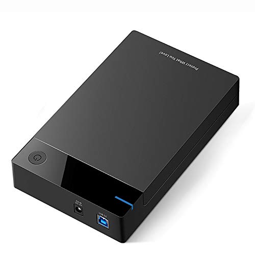 Festplatte 3,5/2,5-Zoll-SATA-zu-USB-3.0-Chassis-Festplatte Externes Festplattengehäuse für SSD-Chassis-Festplattenkassette UASP (Unterstützung 16