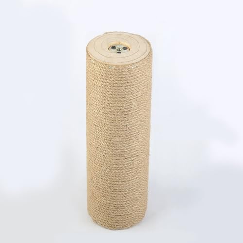 Poste rascador para gatos de cuerda de yute SEWACC 15.75x3.54x3.54 in miniatura 7