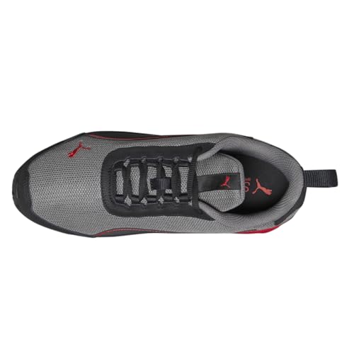 PUMA PUMA Viz Runner Sport Running Shoe Mens Running 115 DM US CastlerockHigh Risk RedBlack