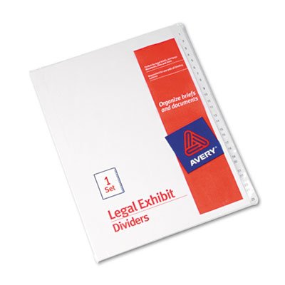 Amazon.com : Avery 1-25 Legal Exhibit Dividers for 3 Ring Binders