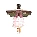 Produktbild Battnot Schläger Schmetterling Kostüm Kinder Jungen Mädchen Schmetterlingsflügel Schal Tanzzubehör, Karneval Party Cosplay Kleidung Poncho Fee Nymphe Pixie Elf Kostüm Zusatz Girls Butterfly Wings