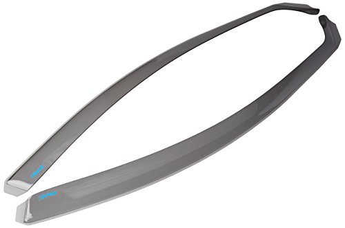 Preisvergleich Produktbild Windabweiser CL 3482 kompatibel mit Chevrolet Captiva 2006-2015 / Opel Antara 2006-2017, Rauchgrau