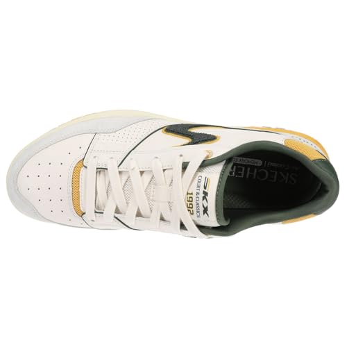 Image of Skechers Court & Classics S-1992 Men's Sneaker, 12 D(M) US, White-Green