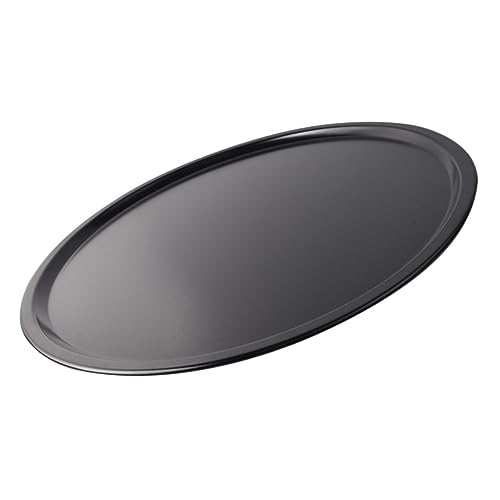 OUNONA Non-stick Round Pizza Baking Tray for Oven Use Kitchen Baking Tray for Homemade Pizzas Easy Demoulding for Family Gatherings and Celebrations