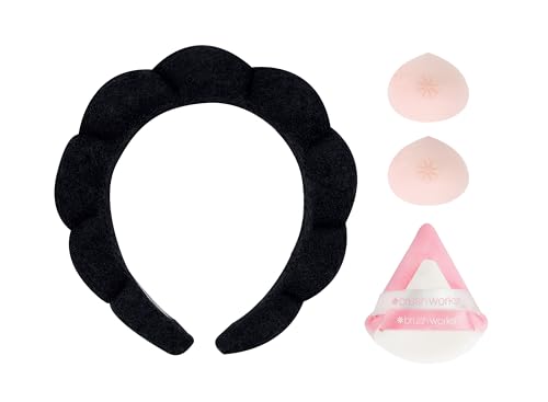 Brushworks Dream Blend Set (Black), Squishy Cloud Headband - Image 2