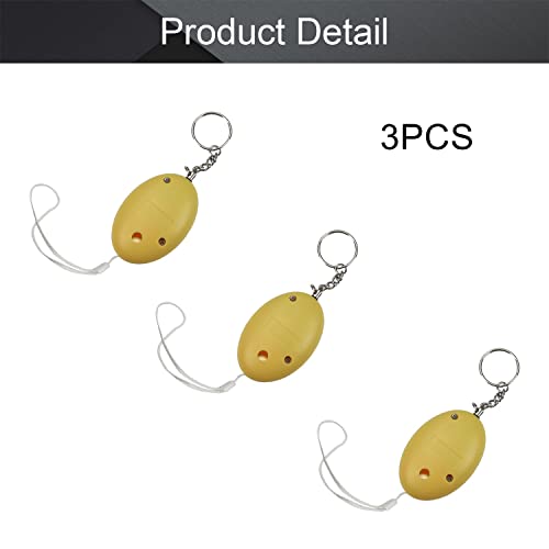 Image of Othmro Safe Sound Personal Alarm 3 Pack 120DB Personal Security Alarm Keychain, Emergency Safety Alarm for Women, Men, Children, Elderly Yellow