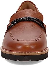 TROTTERS Women's Fiora Loafer Flat, Luggage, 11 Narrow | Image 2