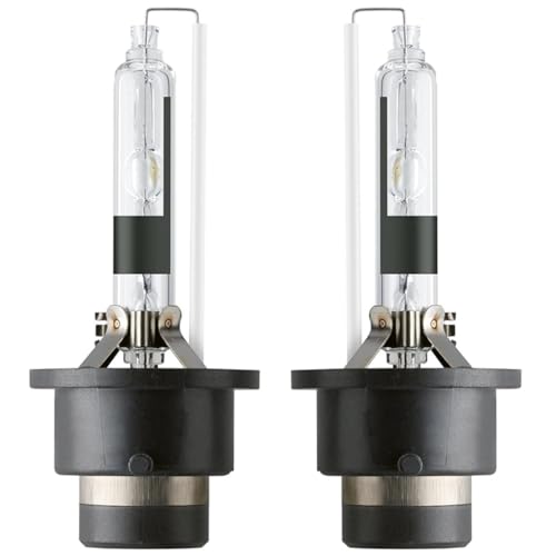 GTMOTO for Subaru Forester Headlight 2006 2007 2008 2009 2010 2011 2012 2013 Low Beam with D2R HID Bulb Only, OEM 35W D2RC1 Xenon Headlamp, 6000K Bright White P32D-3 Dipped Light Replacement, 2-Pack