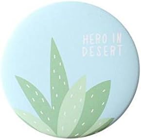 Amazon Co Jp Ychoice かわいい赤ちゃん用おもちゃ ミニ 丸いイラストのサボテン柄 小さなガラスミラー 工芸用サークル 装飾コスメアクセサリー おもちゃ