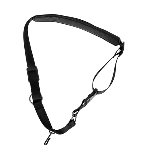 BESPORTBLE Padded Saxophone Shoulder Strap Comfortable Music Instrument Harness for Adults Reduces Neck Pressure Easy Installation present for Sax Players