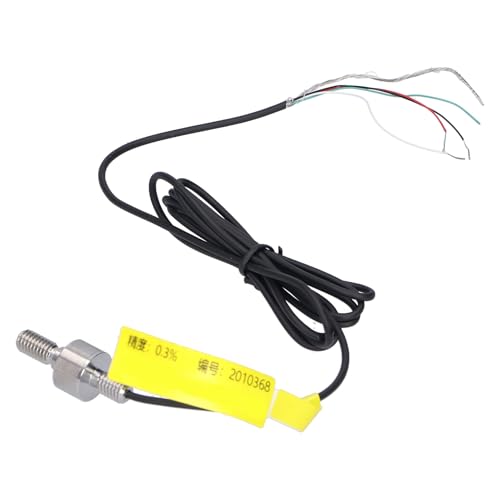 Célula de Carga, Mini Sensor de Fuerza de Presión de Tracción de Acero Inoxidable con Sensor de Tensión para Uso Industrial (20KG)