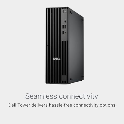 Image of Dell Pro Slim QCS1250 Desktop, New OptiPlex Version, Intel I9-14900K(36MB Cache, 24 Core, 32Threads), Ultra-Quiet Design, 32GB DDR5 RAM, 1TB PCIe SSD, Dual 4K Monitor Support, USB-C, Windows 11 Pro