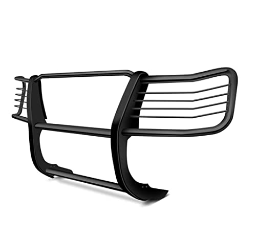 Image of Black Horse Grille brush Bumper Guard Modular Black Compatible with 2017-2024 Nissan Titan(Excl. Titan XD models)-17NR27MA