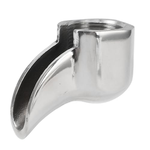 Segrehy - Acier inoxydable Portafilter Spout Remplacement Machine à café Accessoire Expobar Semi Automatique Machine à Café Professionnel Home Barista Matériel en Acier Inoxydable (1 Vis de Voie 1,0 mm)