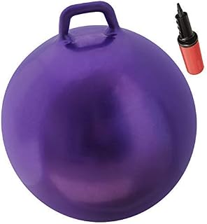 WALIKI Hopper Ball | Adults 13-101 | Hoppity Hop | Jumping Hopping Ball | Space Hopper | Purple 29”