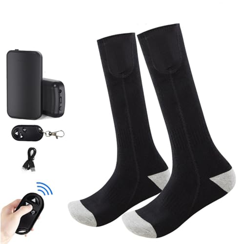 Chaussettes chauffantes électriques pour la pêche et la chasse au poste