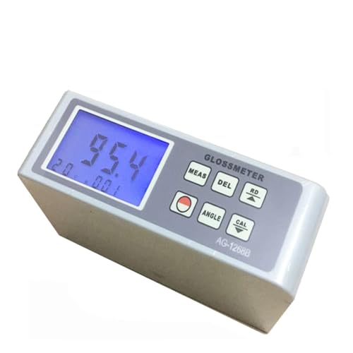 NURII Glossmeter 20 60 85 Digital Gloss Meter, Glossmeter Multi-Angle Test Paint Gloss Meter Surface Gloss Test Spectrometer