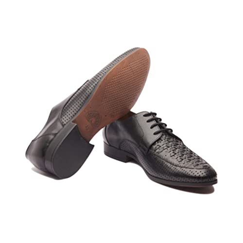 Image of Michael Angelo Men's Dallas 8403 Leather Derby Shoes