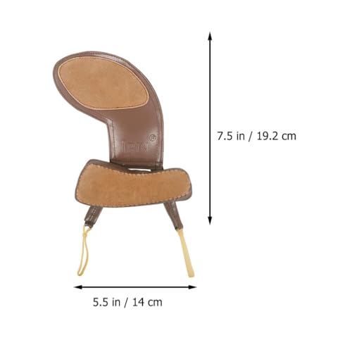 ERINGOGO Almofada De Descanso De Ombro Almofada De Apoio De Queixo Para Violino 4/4 Ombreira De Viol