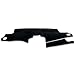 Coverking Custom Fit Dashcovers for Select Dodge RAM 2500/3500 Models - Velour (Black)