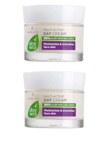Crema de día de aloe vera LR contra la piel seca: alivio multiactivo con extracto de oliva