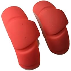 Patines Seba High BSTFAMLY Puntera protección para Zapatos de Patinaje - High SEBA, KSJ, Powerslide EVO (Rojo, S(34-37))