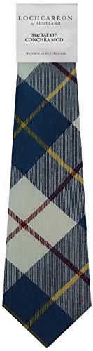 Cravate MacRae Conchra en tartan léger d'Écosse de qualité premium - 3