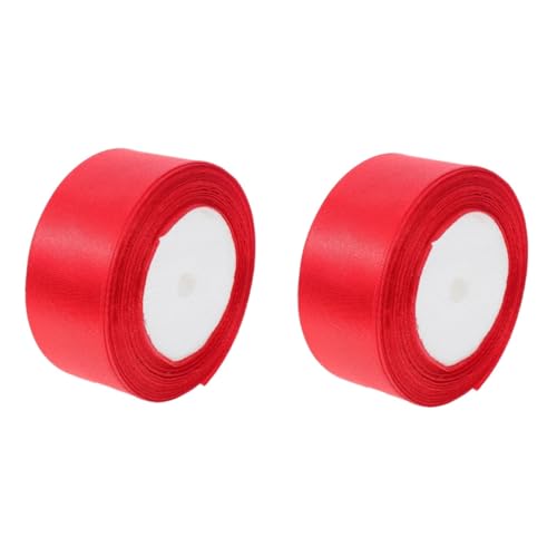 KESYOO 2 Rolls Finish Line Sports Line Race Finishing Rope Mono Thick Track Nylon Red