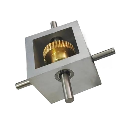 Angle Steering 90 Degree Worm Gear Commutator Right Angle Driver Reversing Gearbox 1:30 Transmission 8mm Shaft Reducer Steering Gearbox Driving Change
